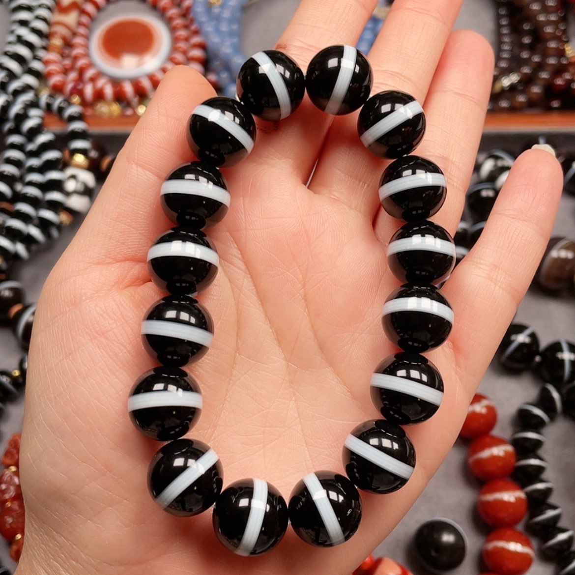 【闪购商品】合金玛瑙/玉髓珠宝半成品中*