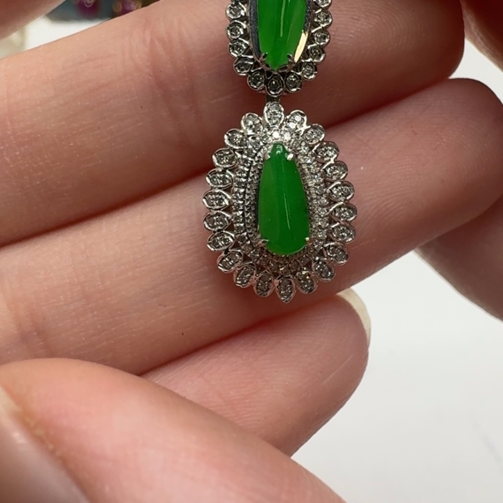 未镶嵌钻石颈饰成品