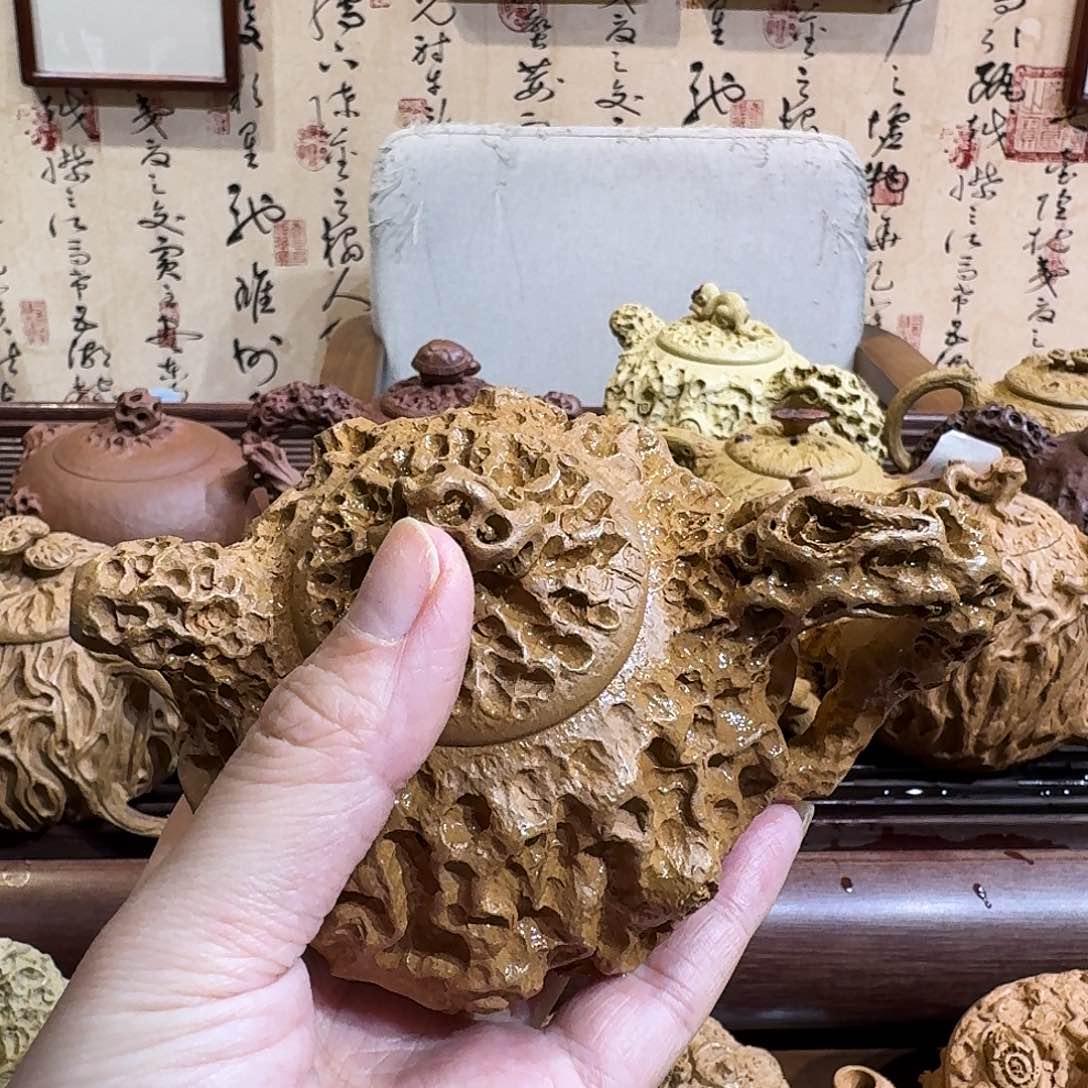 紫砂茶壶禅老段供春