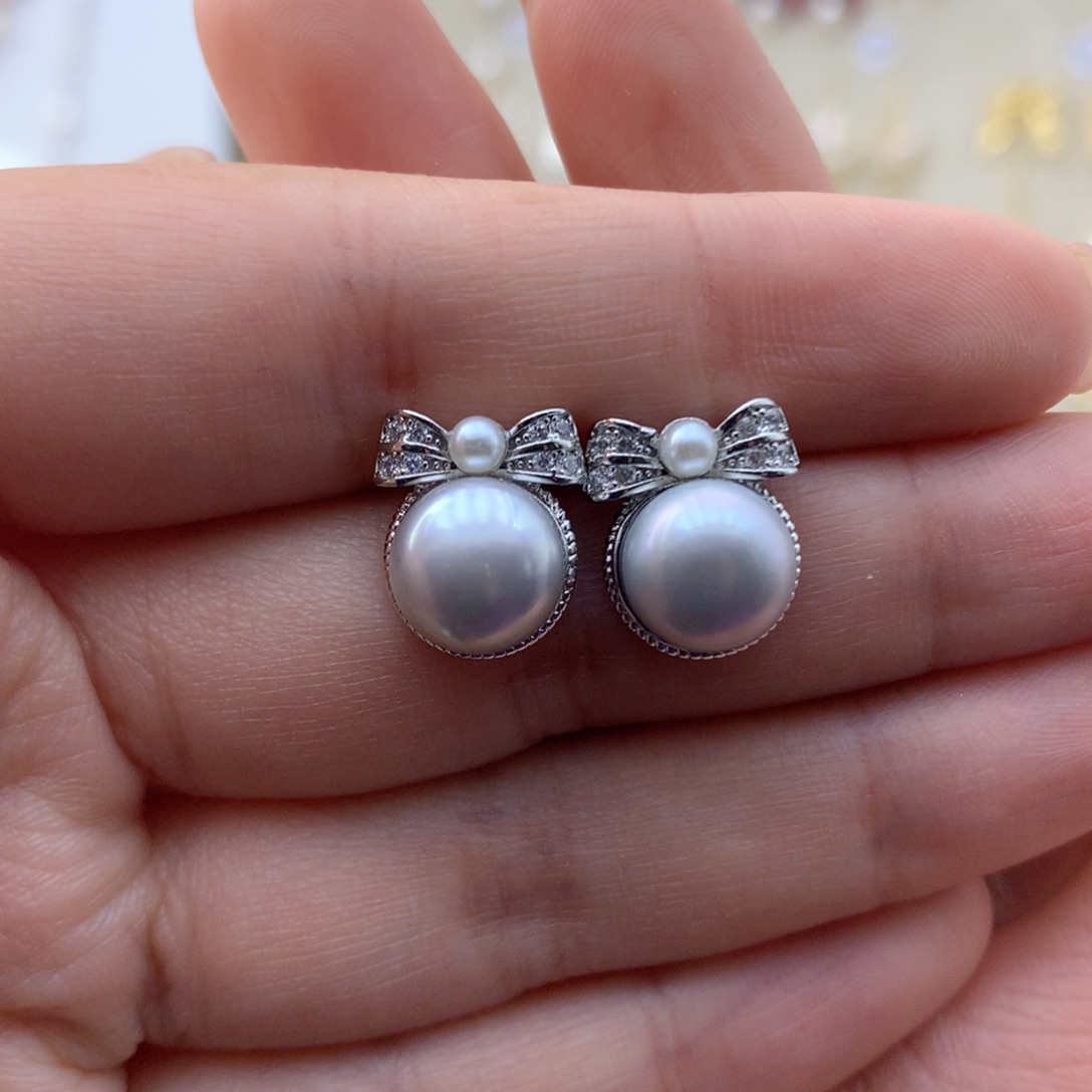 颈饰合金淡水珍珠