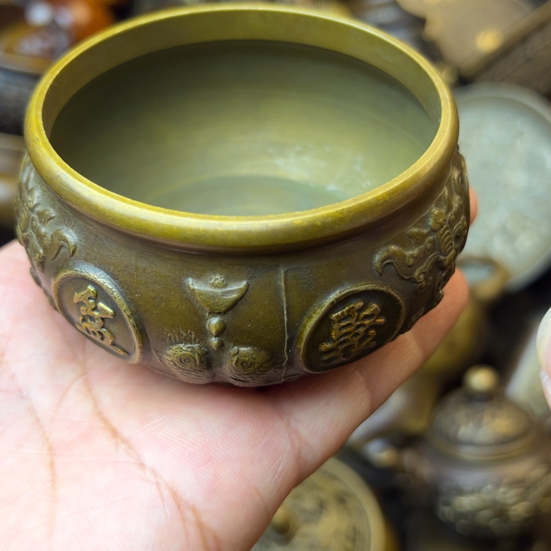 精品铜器精美文玩摆件