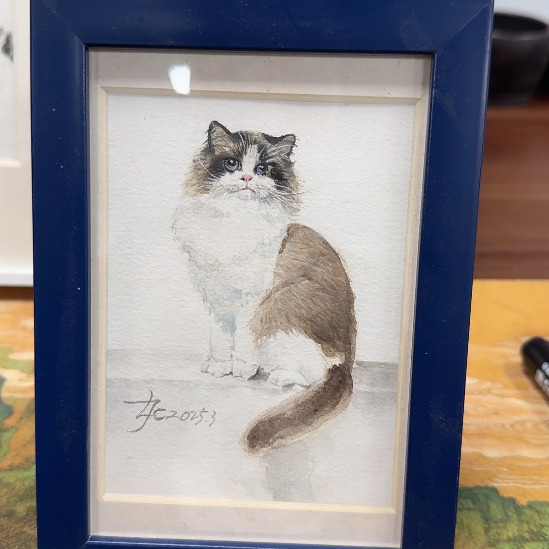 高端手绘艺术水彩