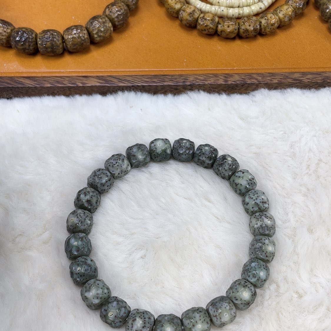 【闪购商品】星月菩提吊坠阎王绿无相