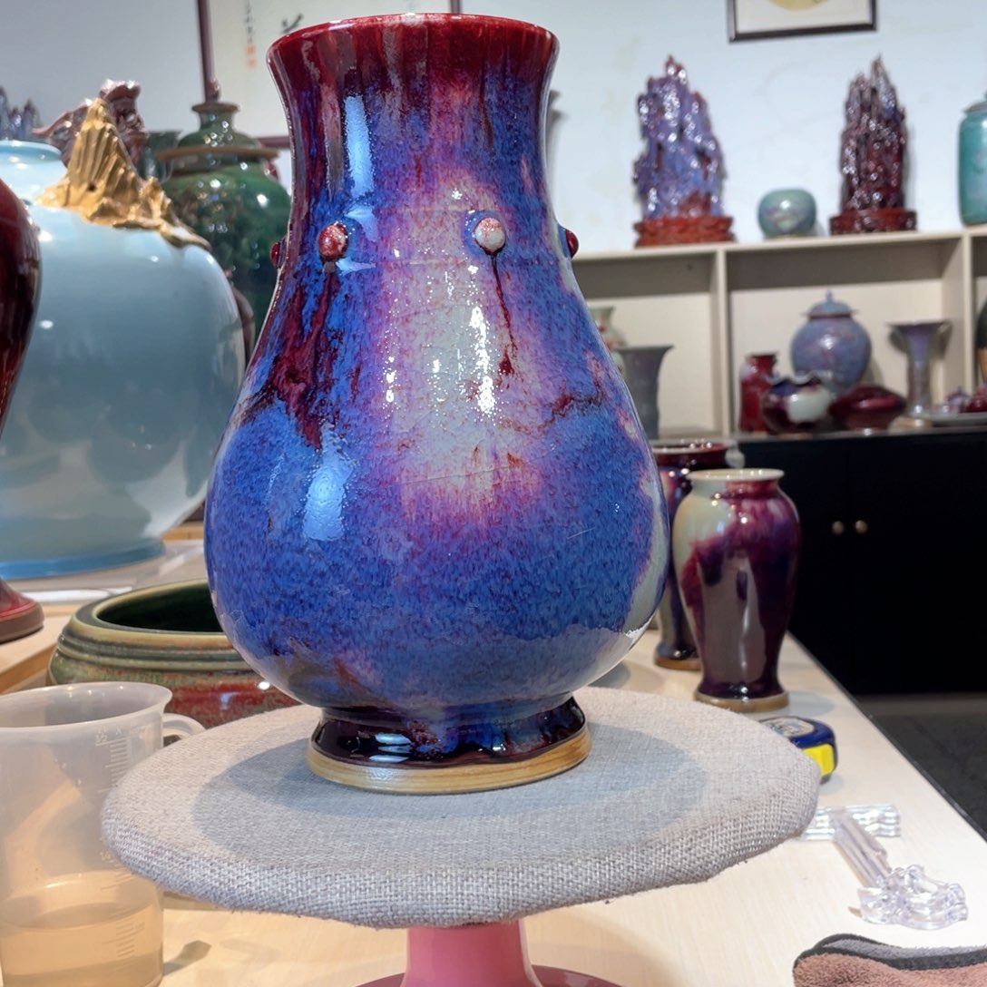 不*道钧瓷的制作工艺和工艺都