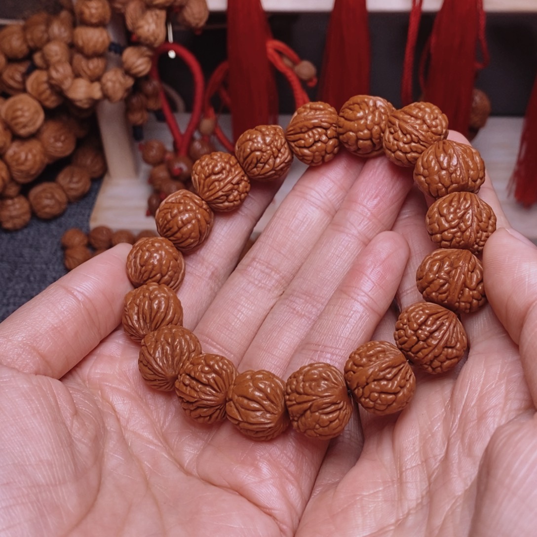 桃核吊坠桃枭手串1