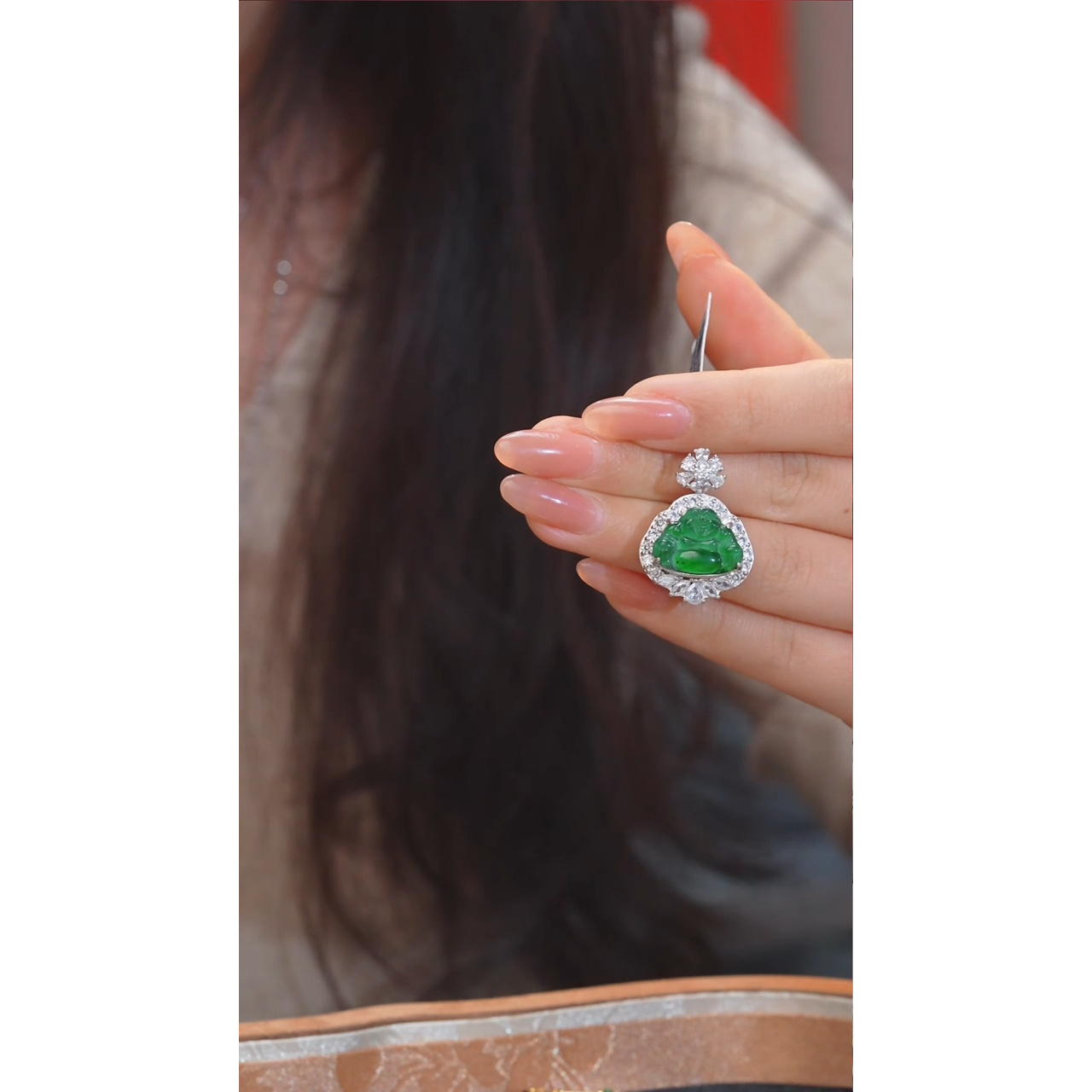 翡翠吊坠(不含链)未镶嵌@@W9608