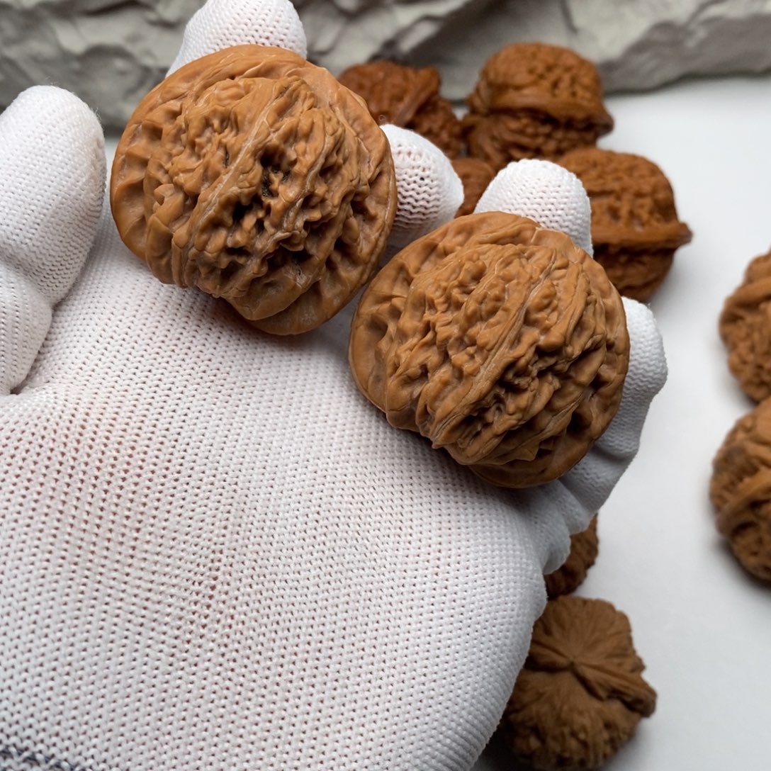 吊坠文玩核桃43四座楼