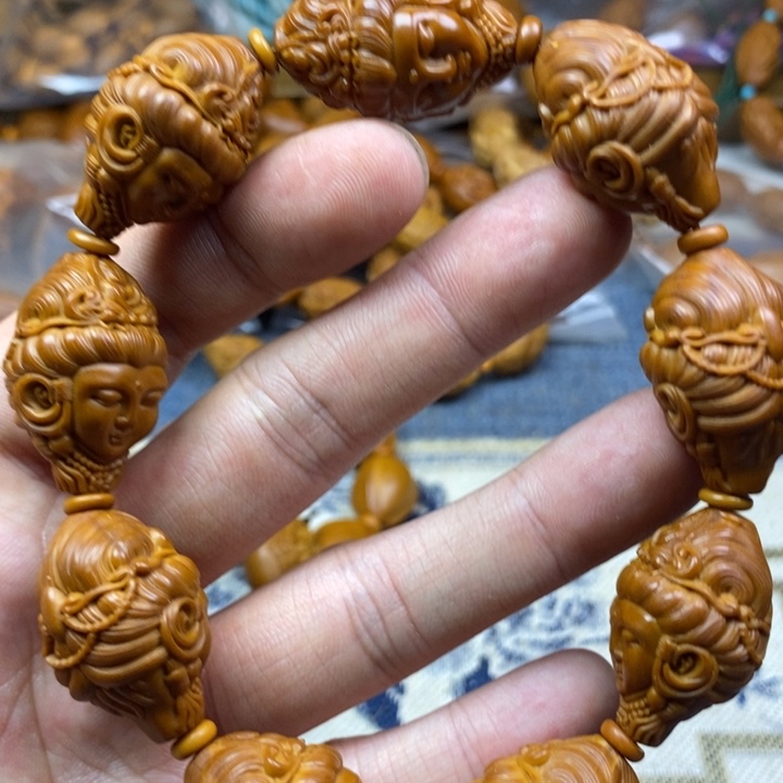 手串/手链橄榄核橄榄核雕工艺手串