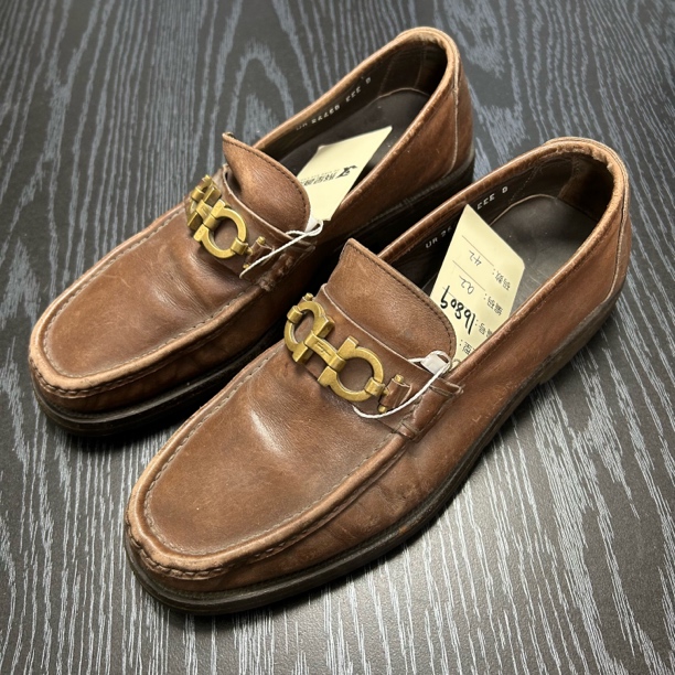 95新 TOD’S/托德斯 ［福利］棕色皮鞋42欧降价处理不退不换