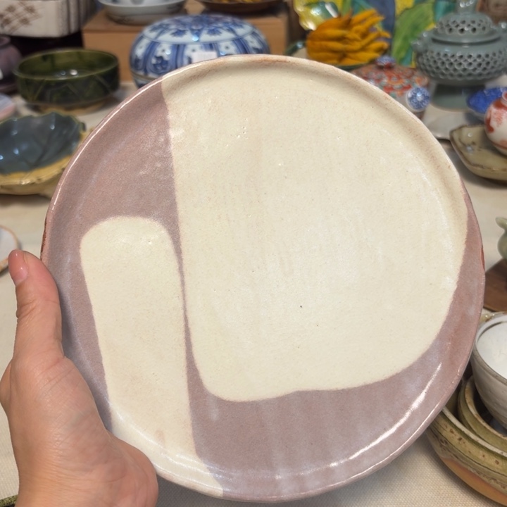 一个大盘子好看的人