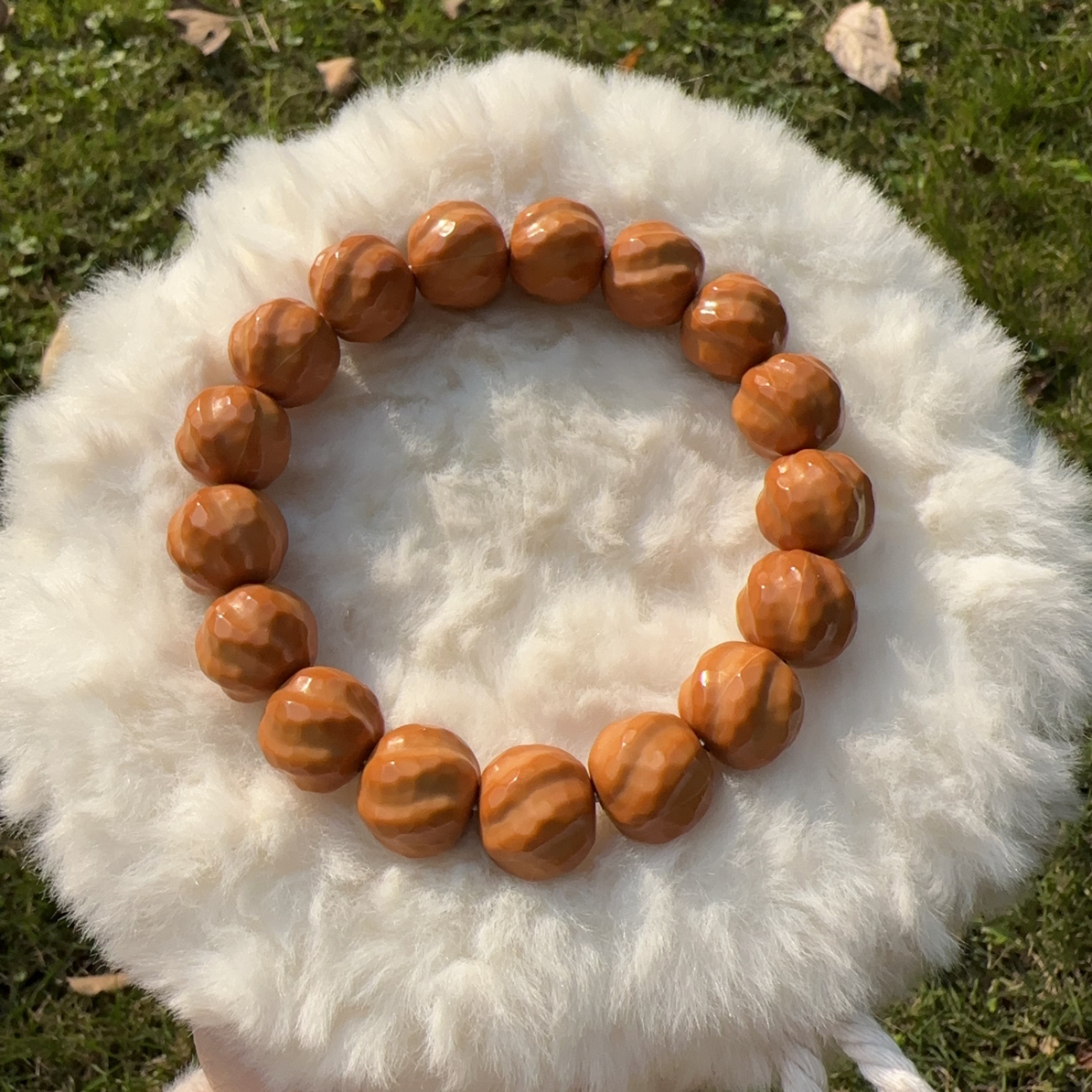 【全品】 猴头核桃钻石花卷约15mm（可定制改款）