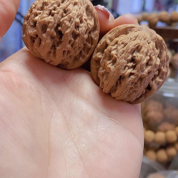 【闪购商品】文玩核桃把件35虎头