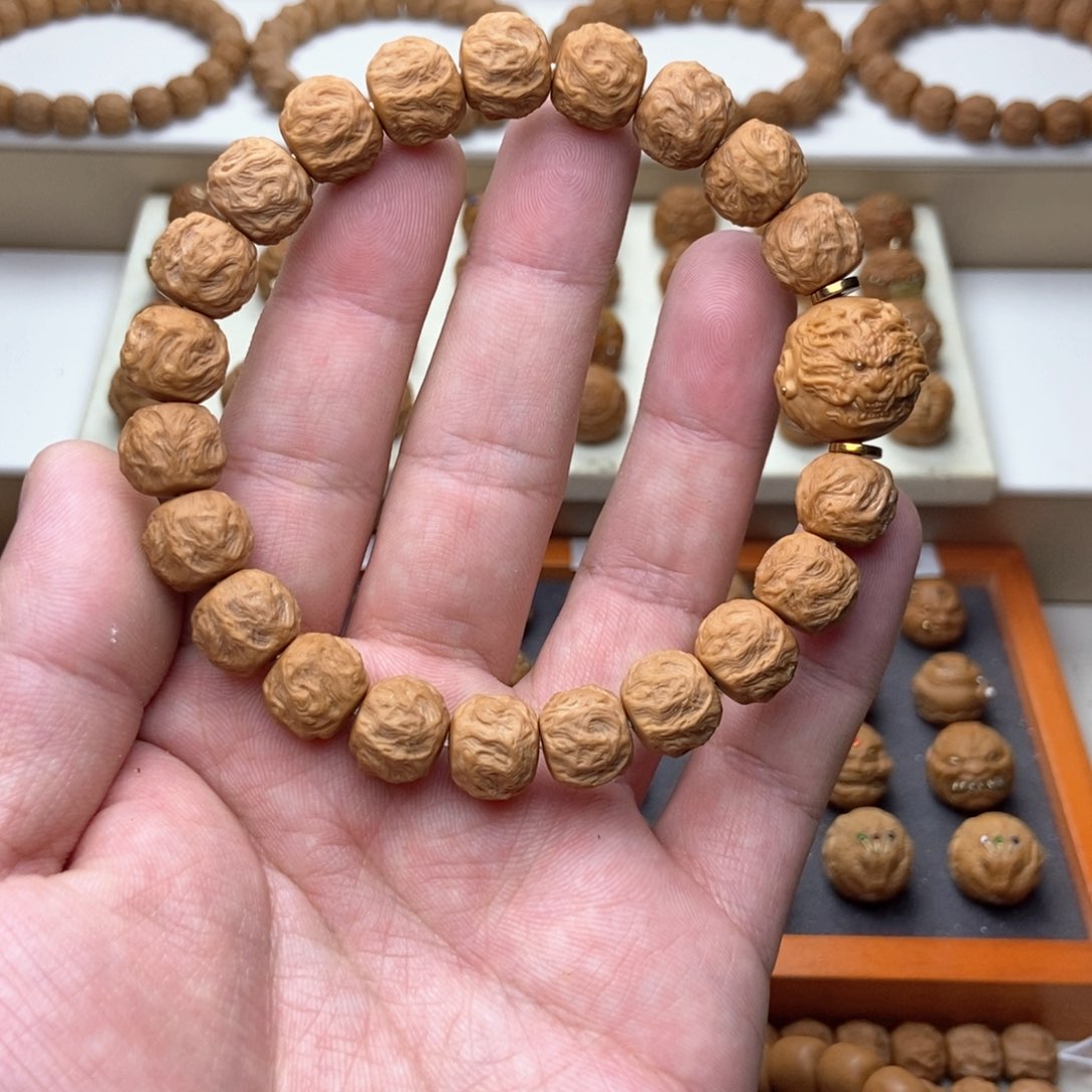 文玩核桃手串猴头核桃龙蛇之变手串全品➕大运龙僧