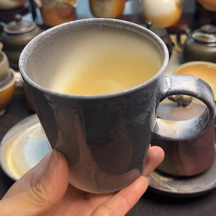 茶盏柴烧茶具柴烧茶具