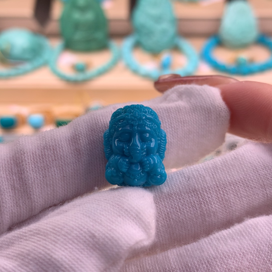 绿松石珠宝奇石未镶嵌