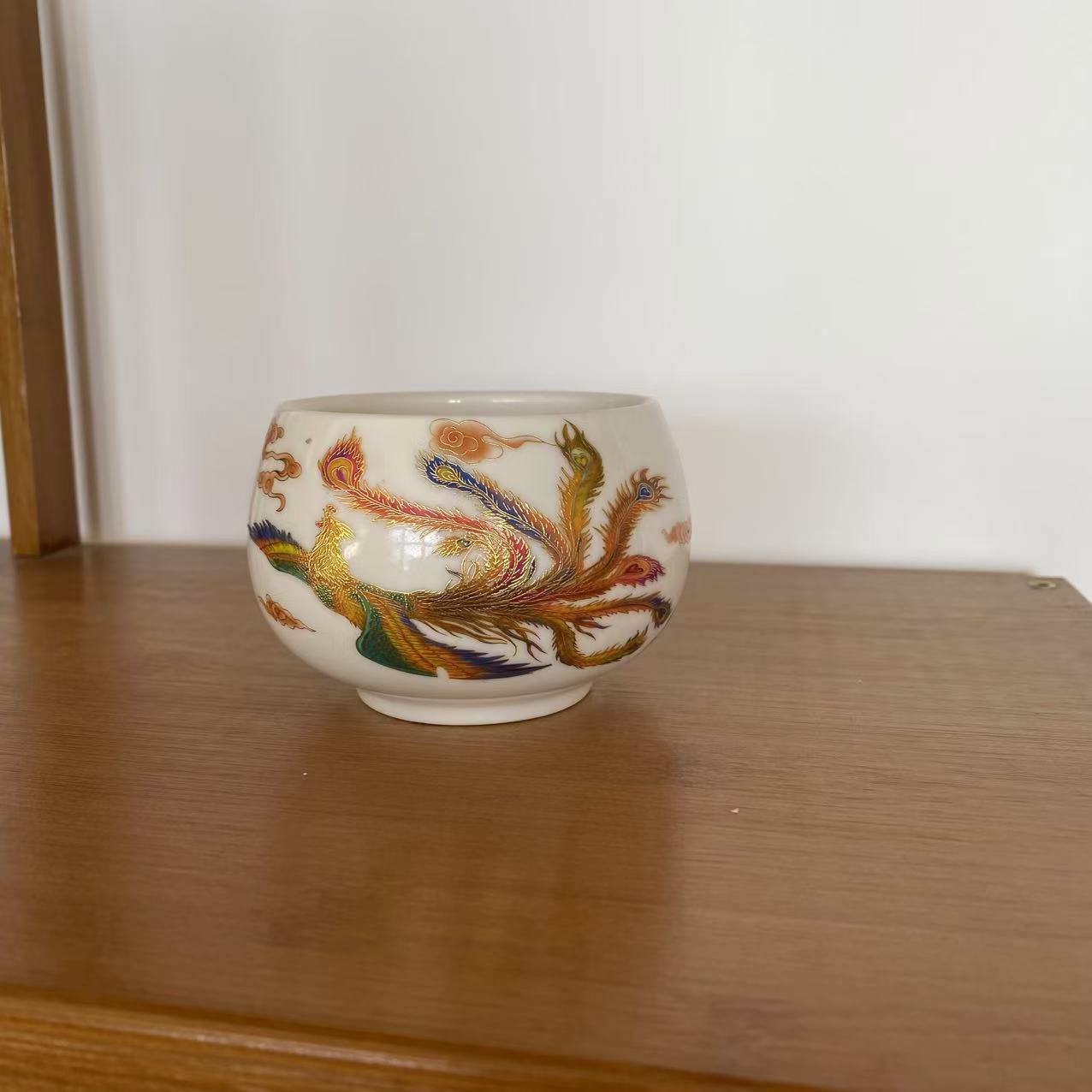 鸾凤振翅杯子 单只