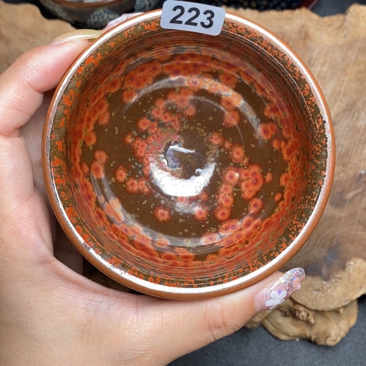 茶盏建窑建盏主人杯223