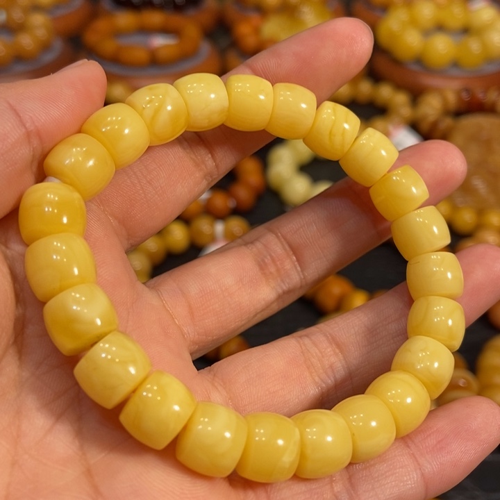 琥珀手链未镶嵌蜜蜡