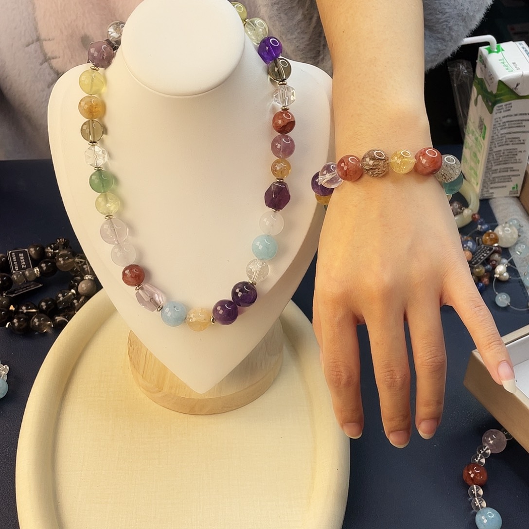 手链银S925镶嵌水晶