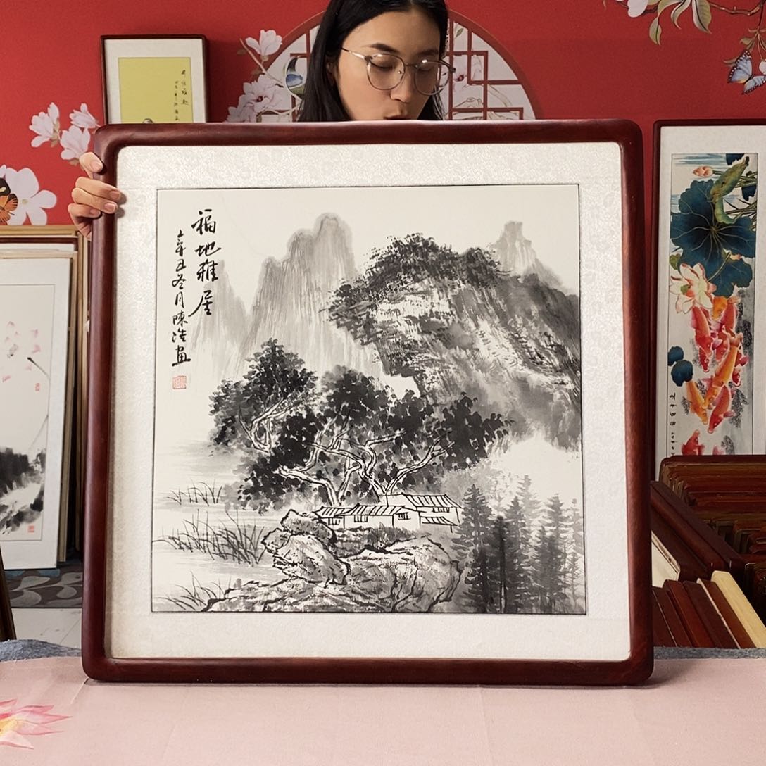 国画手写手绘62✖️62国画作品