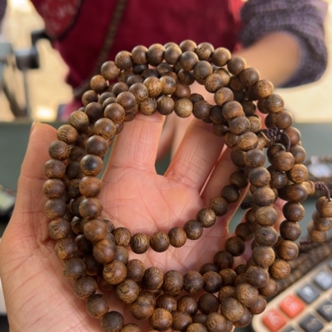 沉香手串陆河存放料16克卡0.7多样性发1条