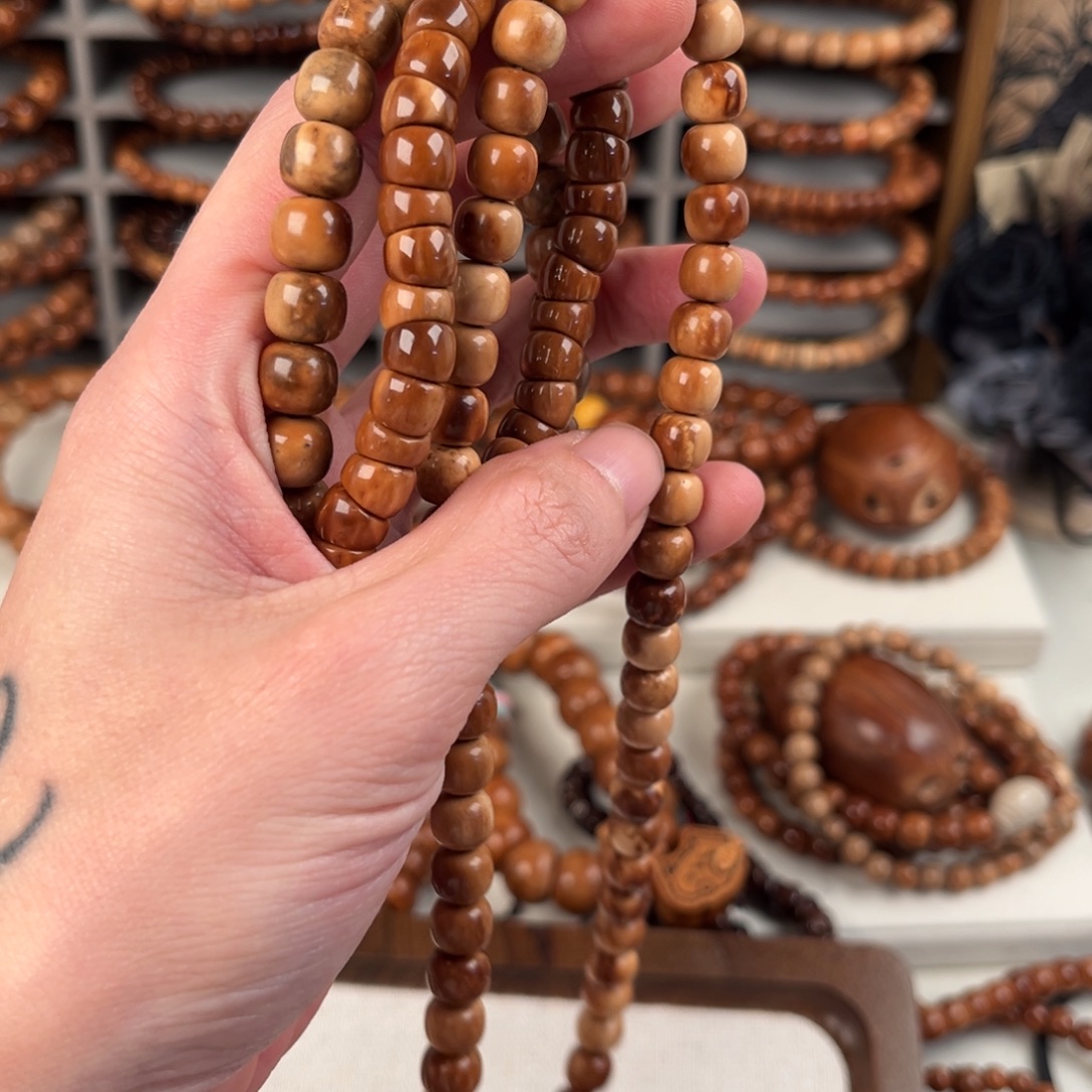 糖***欣库克手串花皮单圈➕楼兰➕小肠