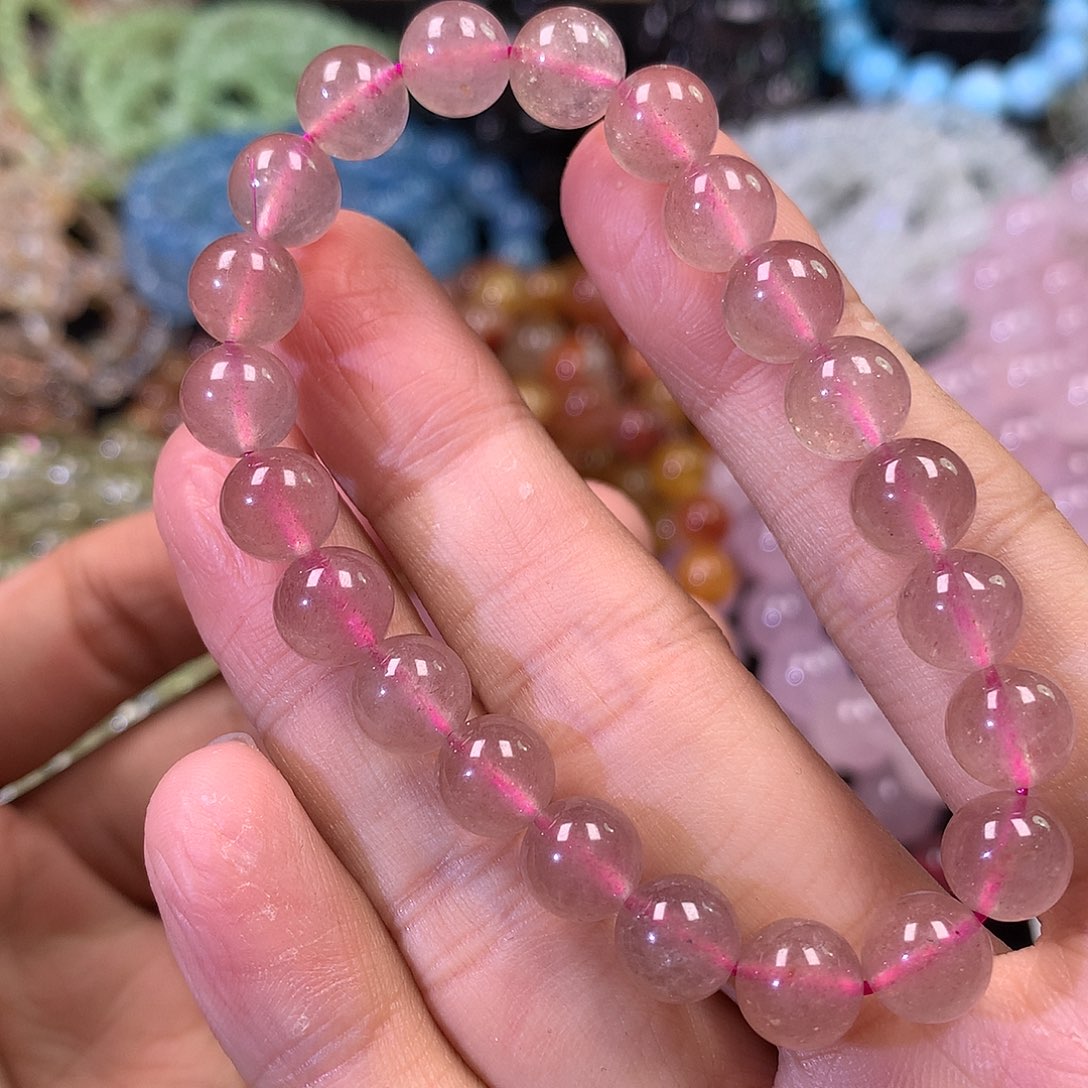 水晶手链未镶嵌天然