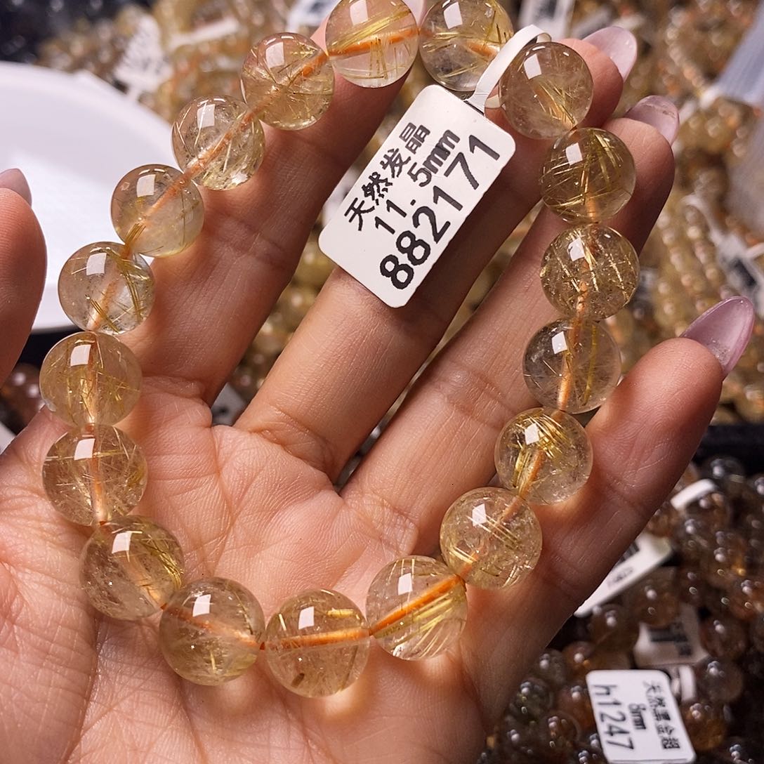 水晶手链未镶嵌水