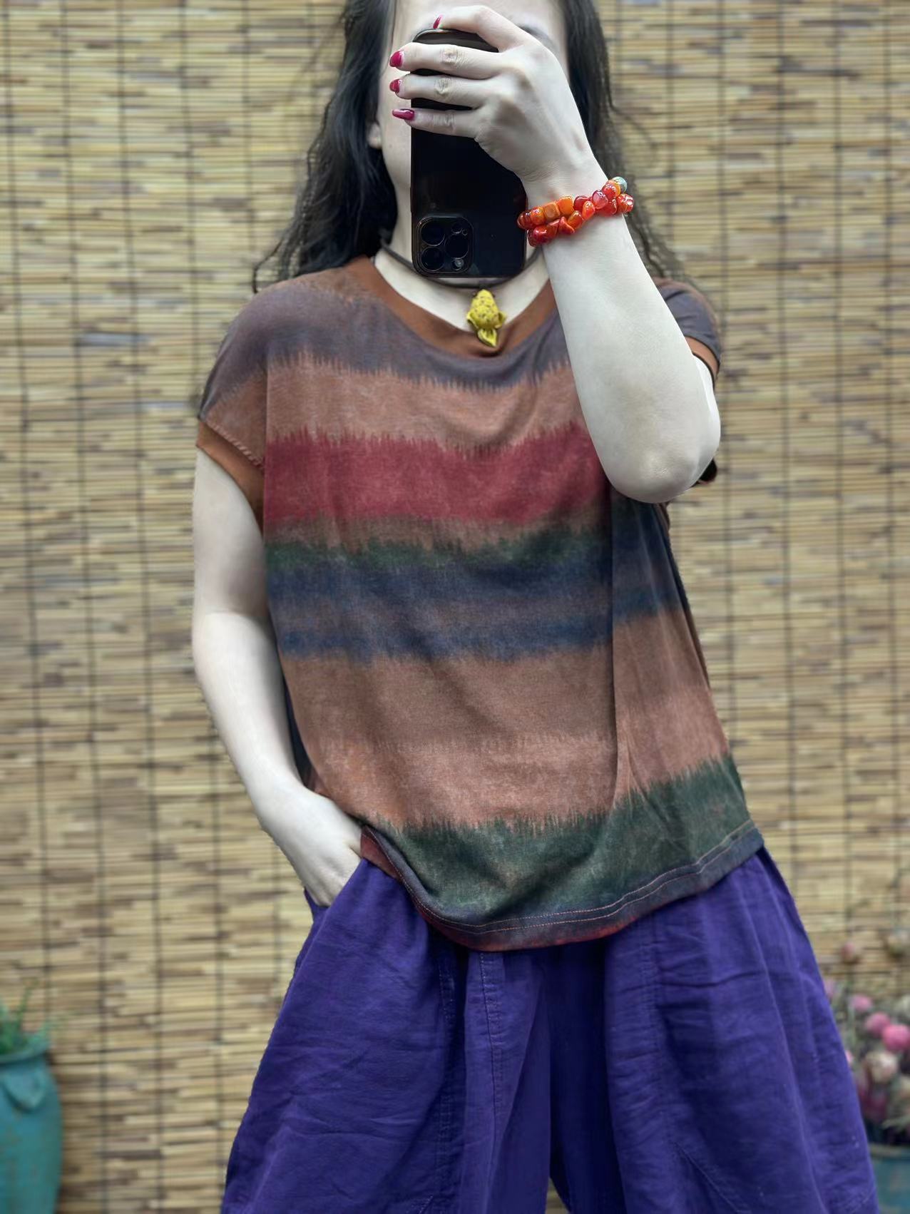 HY    扎染彩色T恤