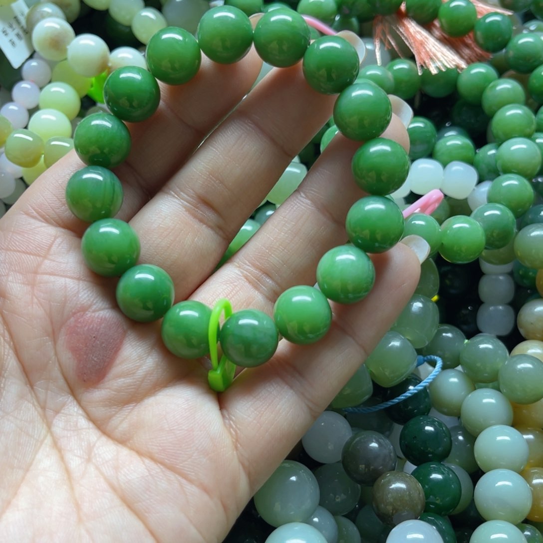 和田玉手链未镶嵌