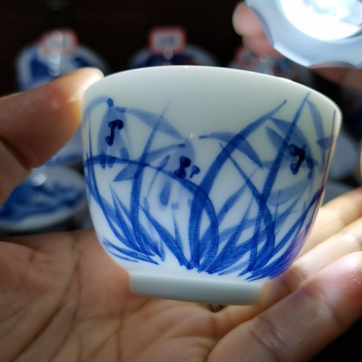 杯张学鸿老师青花