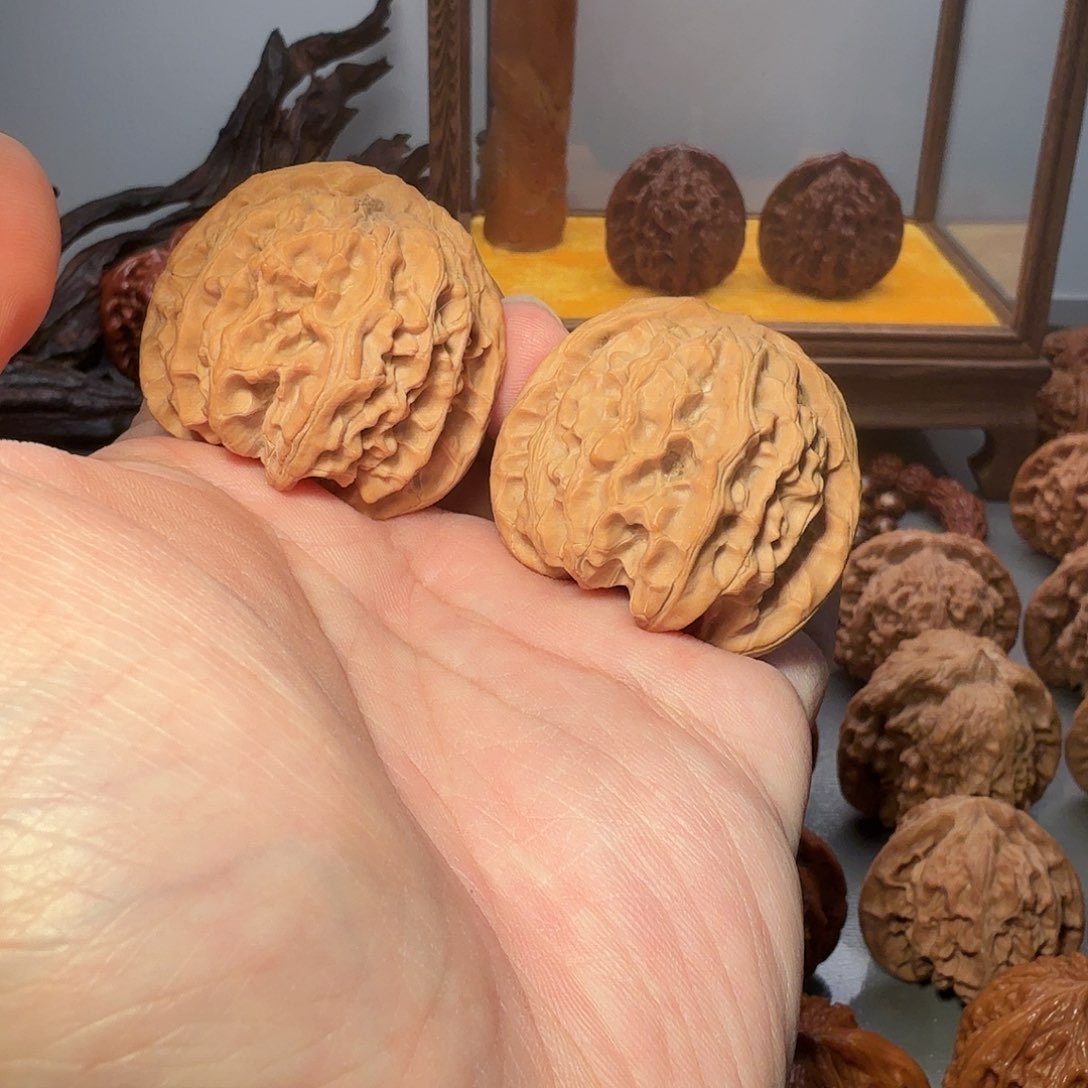 文玩核桃把件40.5王坪村一代苹果园