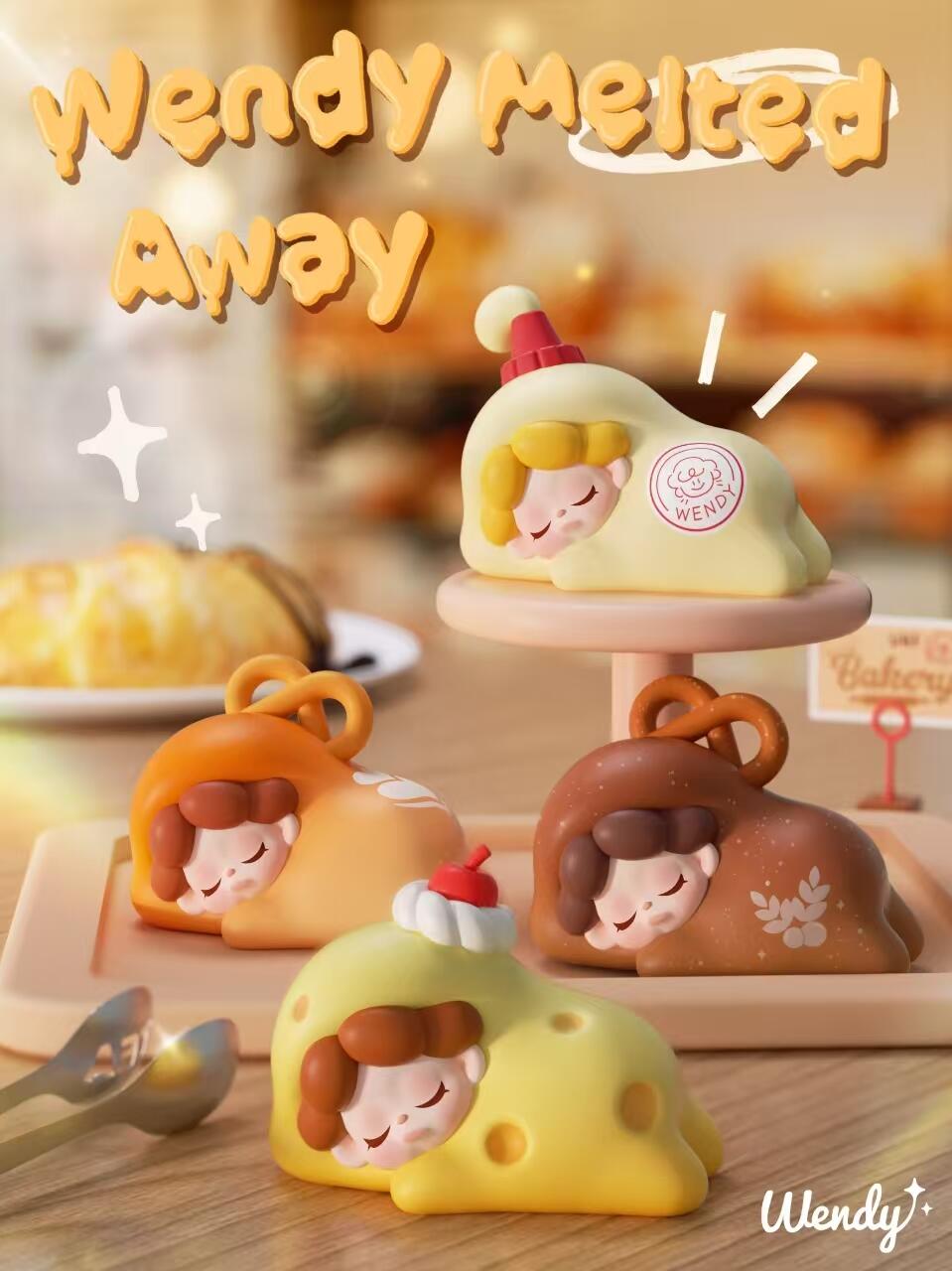 【Wendy融化系列】摆件公仔生日礼物工艺品网红可爱创意学生治愈系