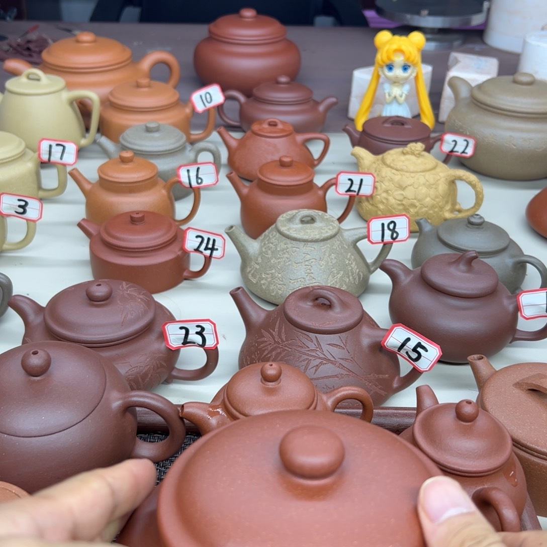 大***可茶壶紫砂茶叶罐800000000