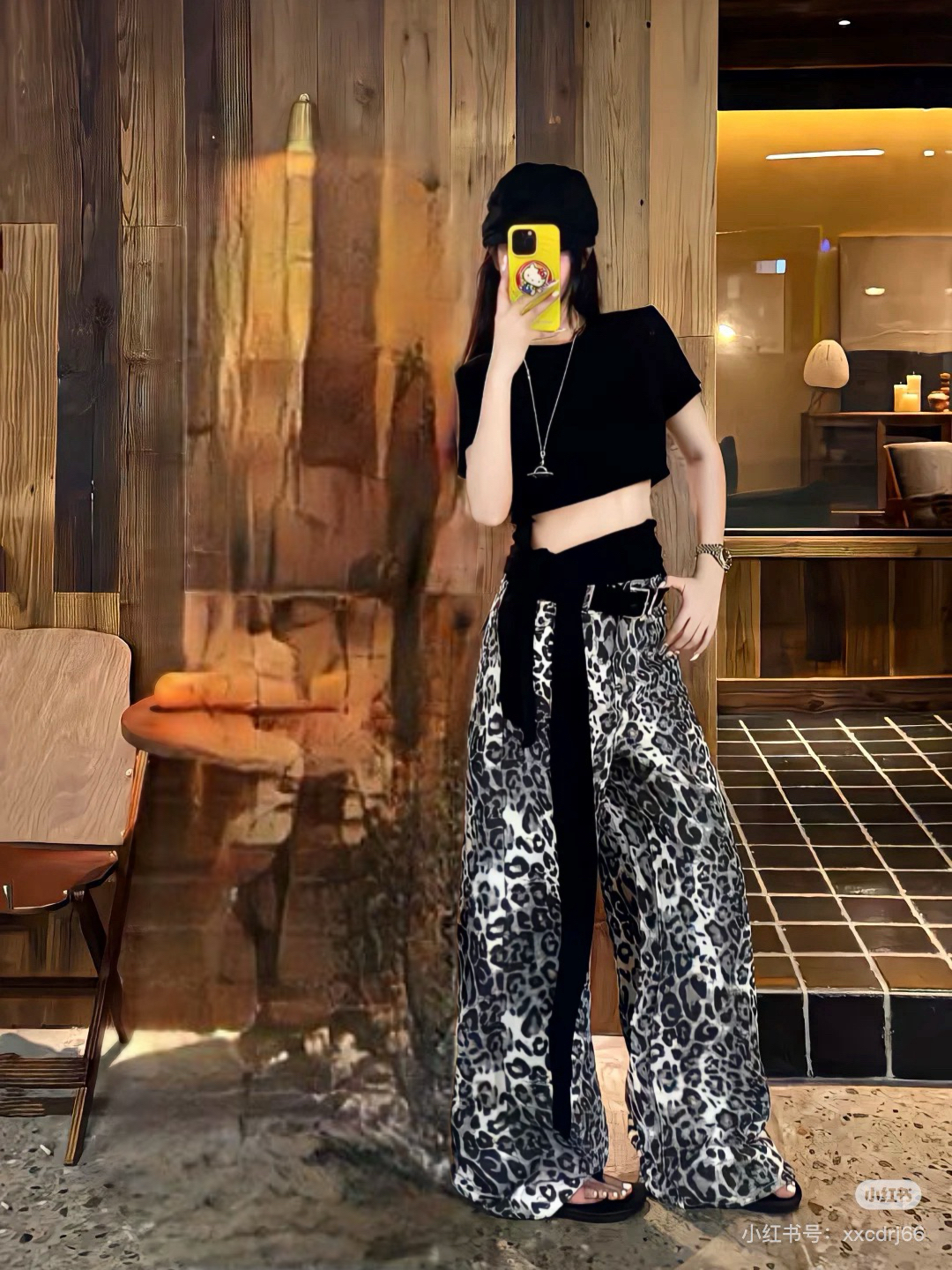 【700-763】2025夏季新款韩版高腰显瘦休闲时尚直筒弯刀阔腿裤