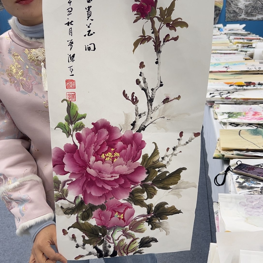 国画纯手绘国画作品欣赏