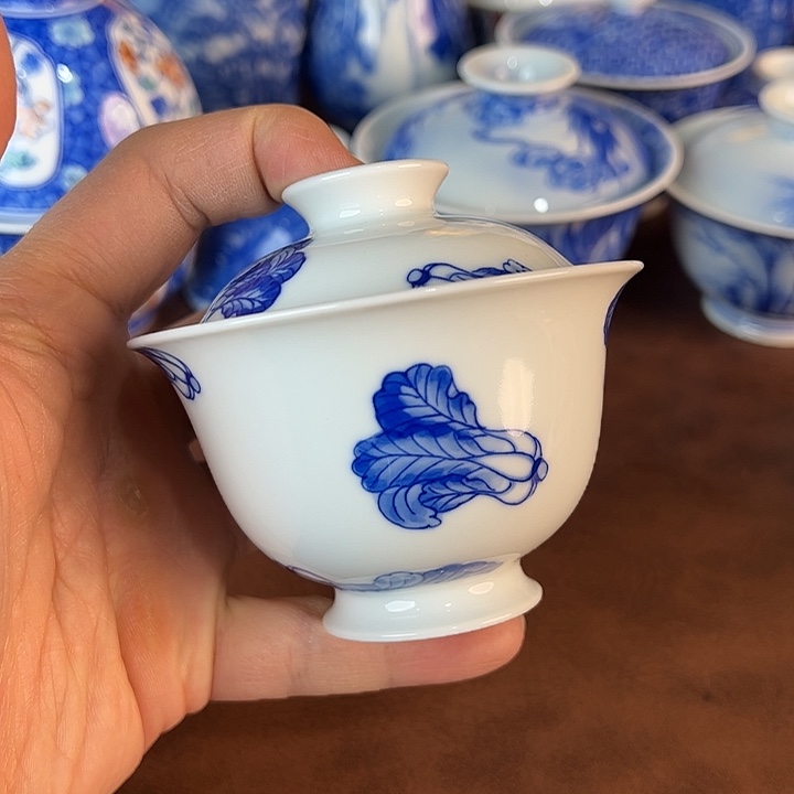 瓷片景德镇全手工手绘陶瓷