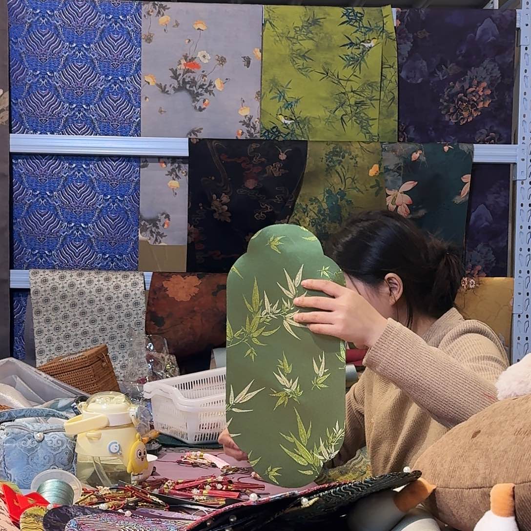 茶道配件绿竹茶铺20*40