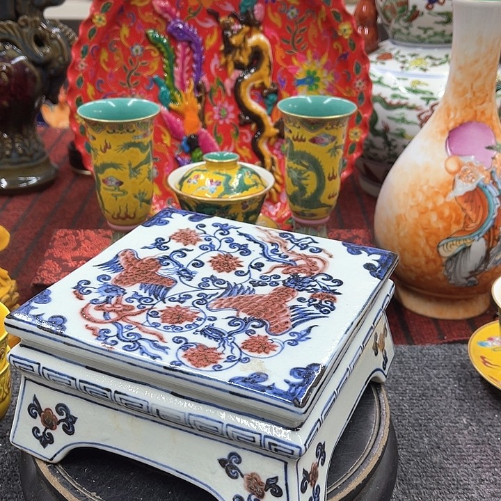 瓷片瓷器摆件摆件摆件