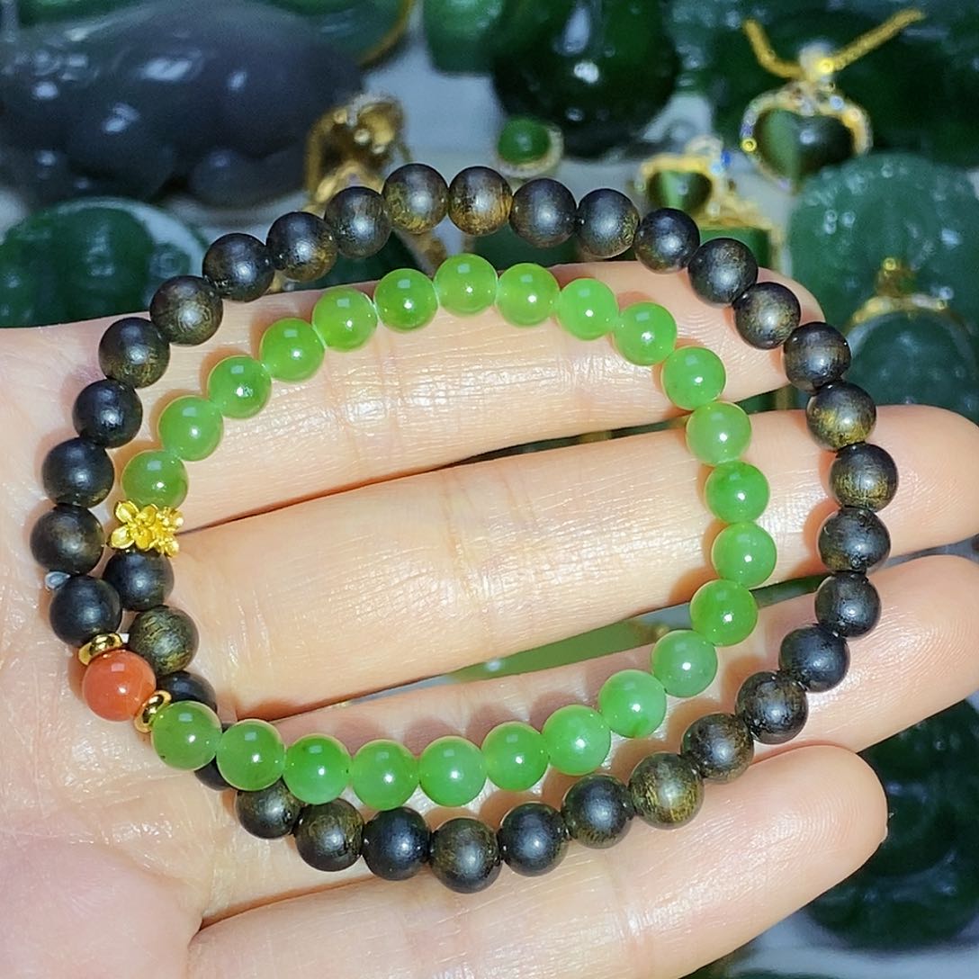 和田玉（碧玉）手饰未镶嵌