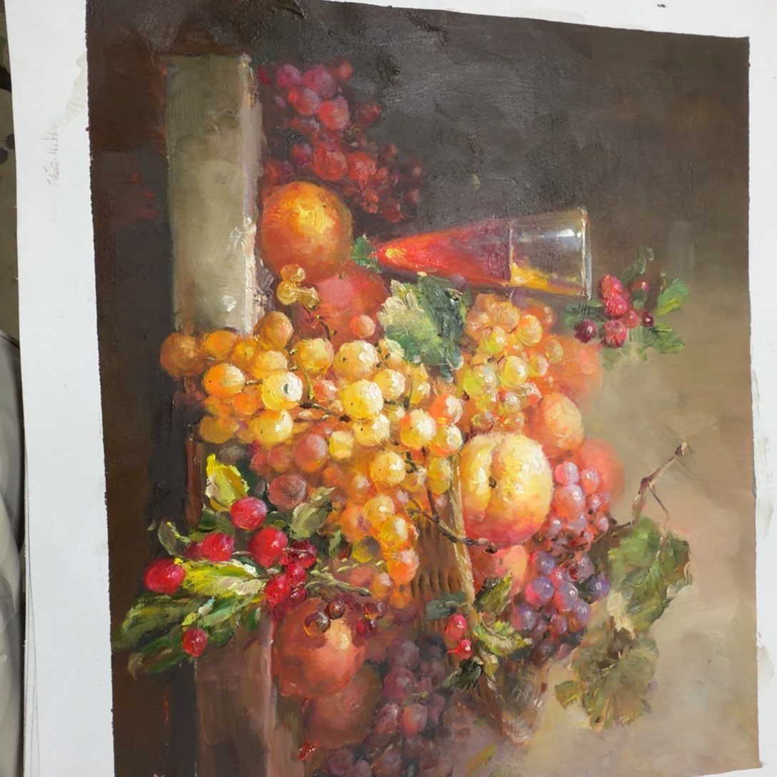 油画加油加油加油努力加油努力加油