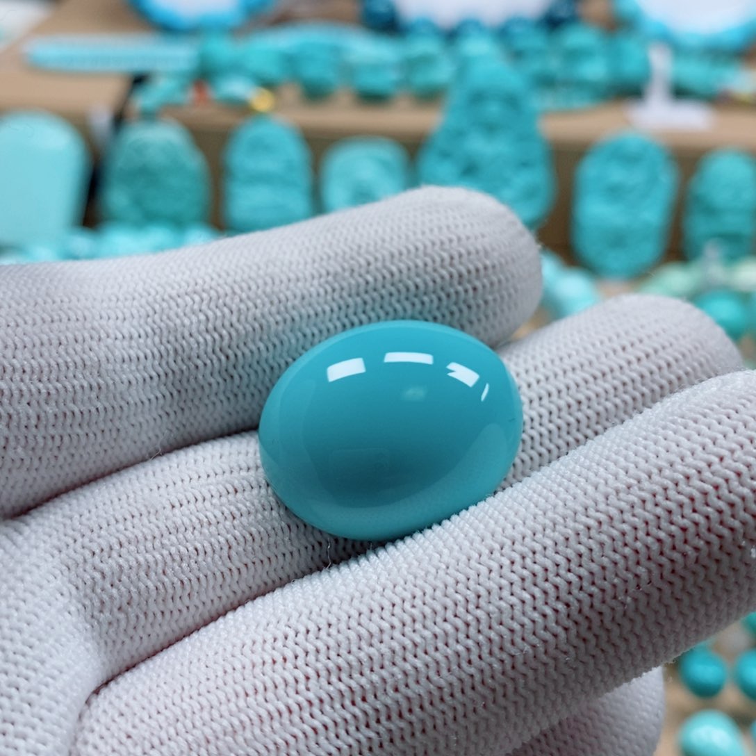 绿松石珠宝奇石未镶嵌圣*