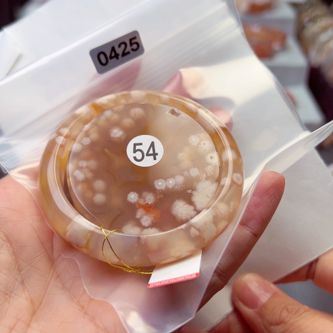 玛瑙/玉髓手镯未镶嵌反**子
