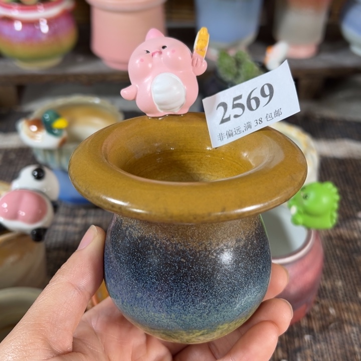 口5高7 ……手工花盆满30元包邮