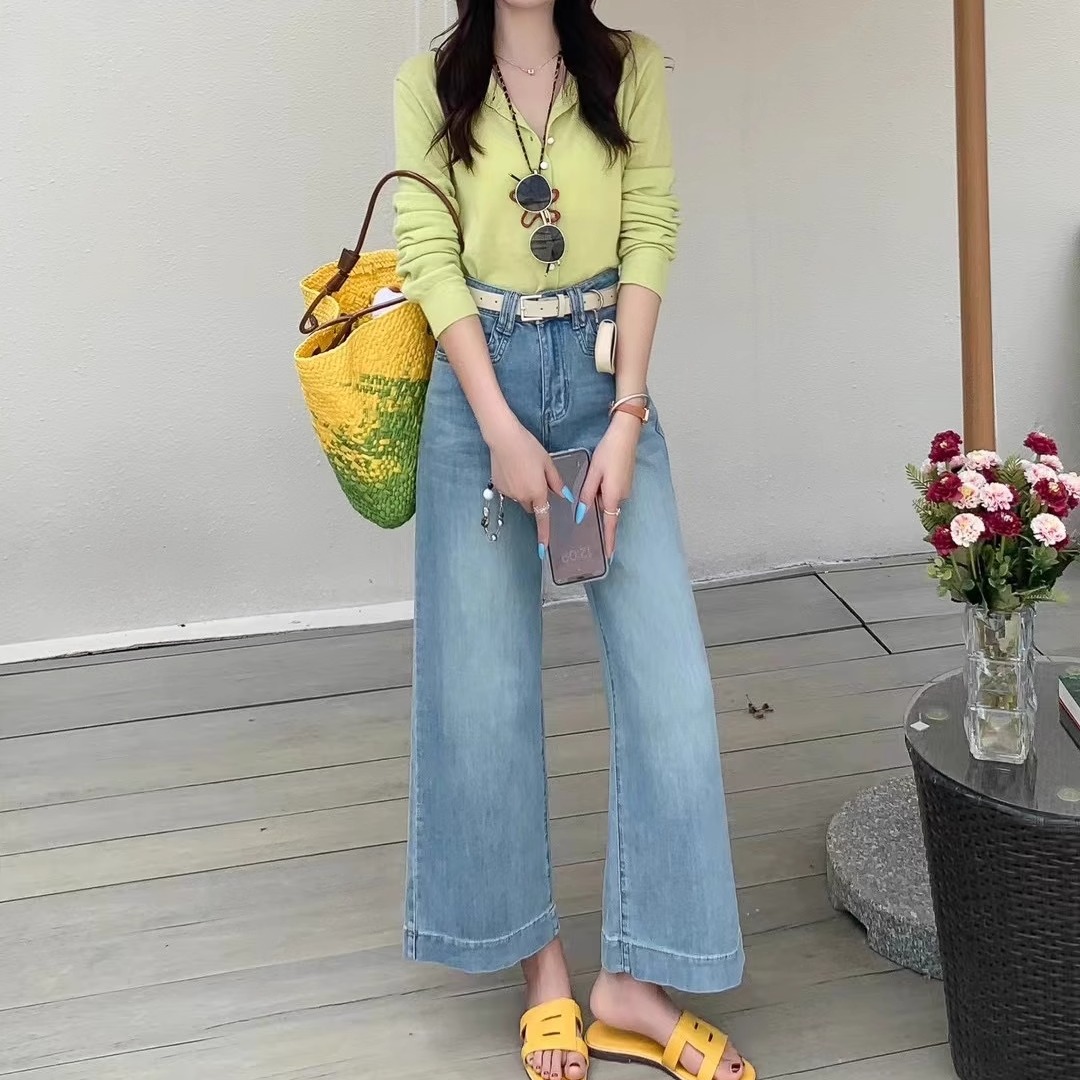 春夏孤品牛仔裤【默认微瑕 介意勿拍】