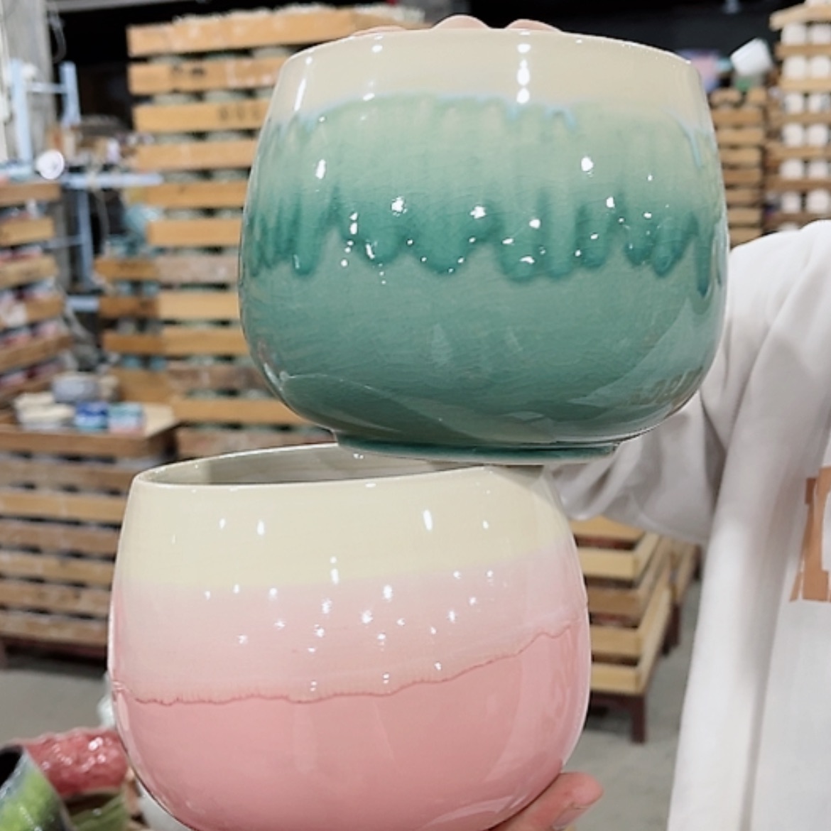 【闪购商品】陶瓷花盆