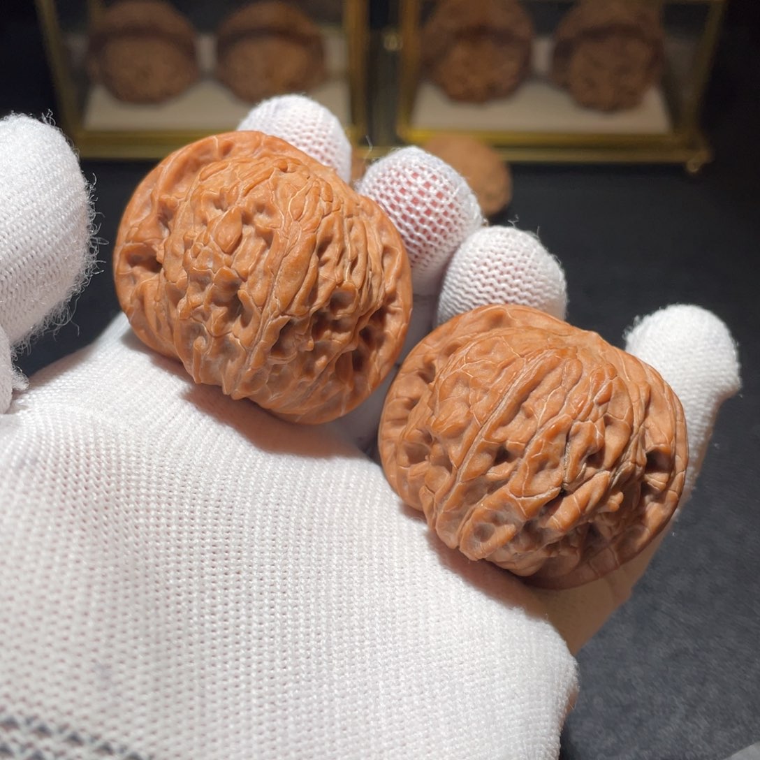 文玩核桃吊坠42磨盘