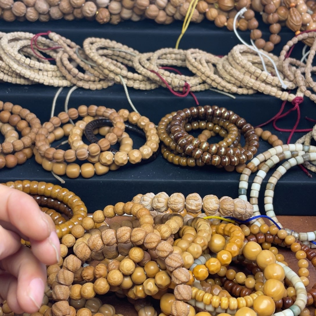 만***다猴头核桃吊坠手串