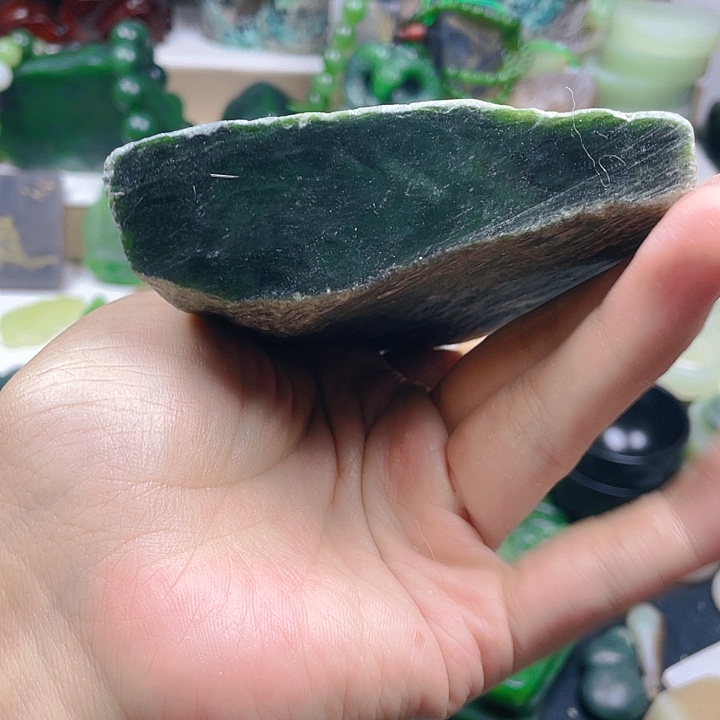 未镶嵌和田玉（糖玉）珠宝半成品