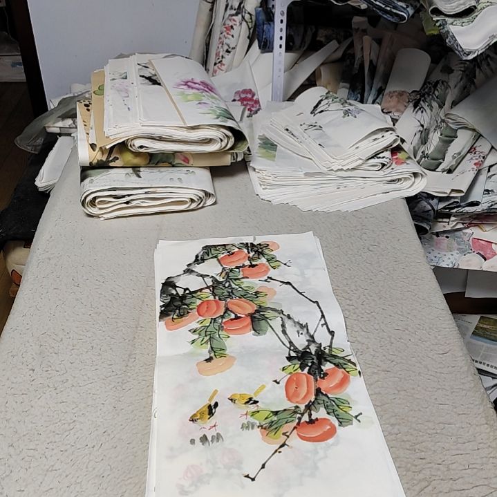 一***悔国画落款后台备注